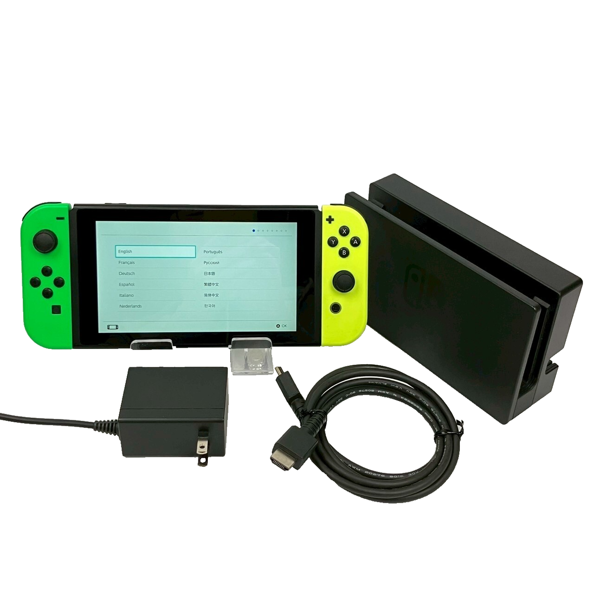 Nintendo Switch HAC-001 Low Serial Console Joy-Con Dock Region