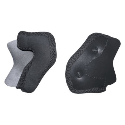 Paar Kissen Schwarz Helm SKA-P 2MH Pod Größe Jm
