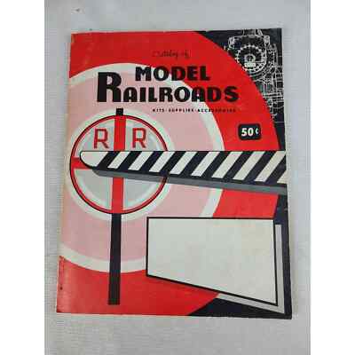 National Model Distributors 1957 Catalog #14 Model Railroads Kits Supplies (HZ)