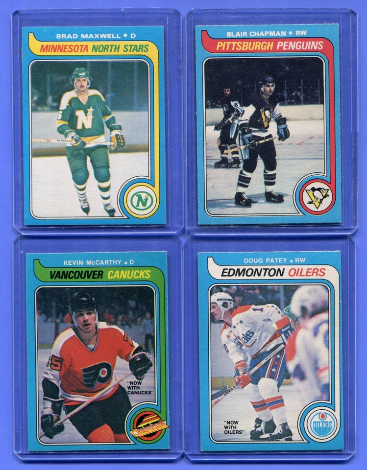 Lot of 7 1979-80 O-Pee-Chee OPC -NMMT pristine, sharp! JENSEN MAXWELL, FRASER RC - Image 2 of 4