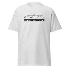 Premium T-Shirt For Chevrolet Corvette Convertible C5 1969 Car Fans Gift Tee