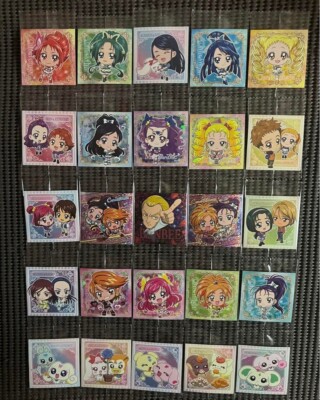 PreCure Pretty cure All Stars Seal Wafer Sticker Complete set All