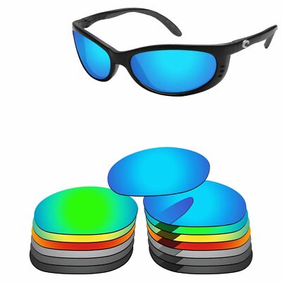 Lenslog Polarized Replacement Lenses For-Costa Del Mar Fathom Sunglasses - Opt