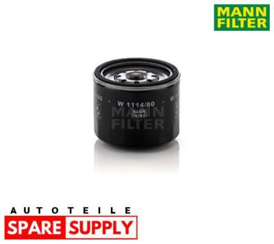 ÖLFILTER FÜR MAZDA 323 626 BONGO E PLATFORM/CHASSIS MANN-FILTER W 1114/80