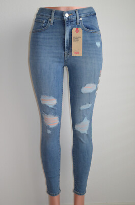Levi's Mile High Super Skinny Ankle Jeans Night To Remember NWT Style 523480007