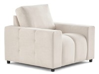 Beiger Sessel Mit Kissen Stoffsessel PolstermöBel FüR Das Wohnzimmer