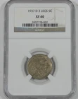1937-D 3-Legged Buffalo Nickel CERTIFIED NGC XF 40 5c