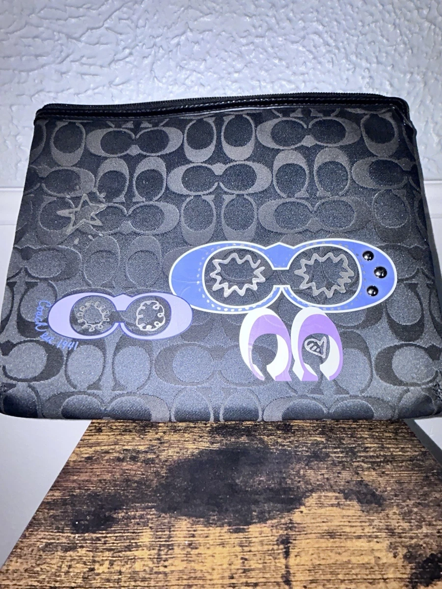 バッグ Coach Signature Accessory Pouch Purple coach purple cosmetic bag products for sale | eBay