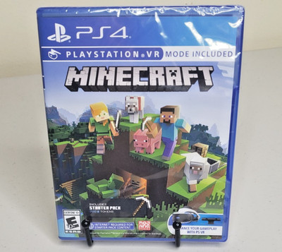 Minecraft Starter Collection Sony PS4 (PlayStation VR Mode Included) New Sealed