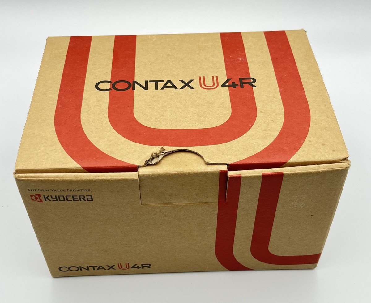 Kyocera Contax U4R Digital Camera Camel in Box - No battery