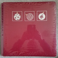 creative memories Red Christmas album Oeidinal 12x12 Sliver Ornaments