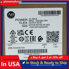 25B-D030N104 PowerFlex 525 15kW 20Hp AC Drive...