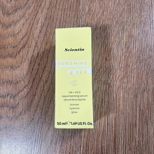 Image of 💥 Scientia Sunshine & Sea HA Vit D Aqua Tanning Serum 50ml New Vegan Glow