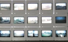 72 slides of diesel locomotives, railcars, wagons W-4414