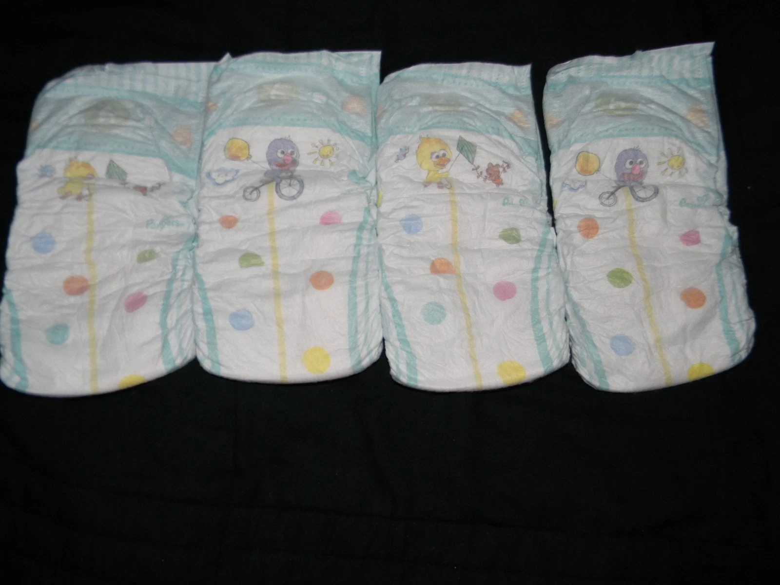 4 sample 2020 pampers baby-dry size 6 over 35+Lbs.