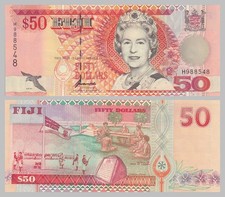 Fidschi / Fiji 50 Dollars 1996 p100a unz.