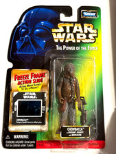 STAR WARS Power of the Force CHEWBACCA as BOUSHH'S BOUNTY Freeze Frame Slide NIB