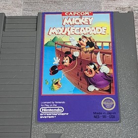 Disney&rsquo;s Mickey&rsquo;s Mousecapade  (Nintendo NES) Missing Manual - Game And Box 