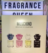 MOSCHINO TOY MINIATURE COLLECTION 4 x 5ml GIFT SET FOR HER FREE P&P RM TRACKED48