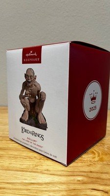 2025 Hallmark Ornament - GOLLUM - Lord of the Rings - Magic Sound & Motion - NIB
