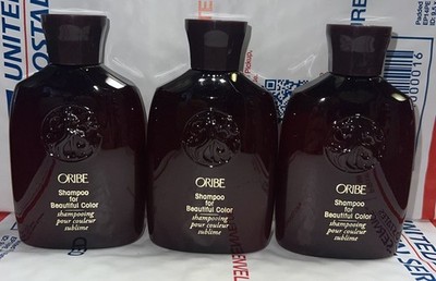 Oribe Shampoo for Beautiful Color 2.5oz Each Travel Size **3-PACK**