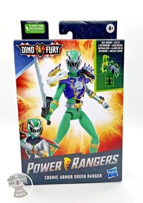 パワーレンジャー　フィギュア　ゴーバスターズ　未開封　POWER RANGER Power Rangers Dino Fury Cosmic Armor Green Ranger Izzy Garcia
