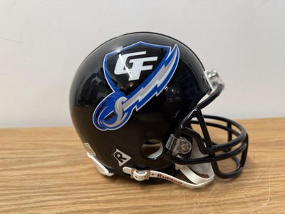 AFL Arena Football League GEORGIA FORCE Mini Football Helmet Riddell 3 5/8
