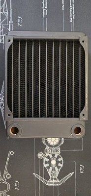 XSPC Radiator Black 120mm EX120 