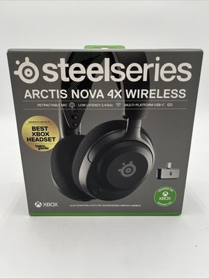 SteelSeries Arctis Nova 4x Wireless Over-the-Head Headphones