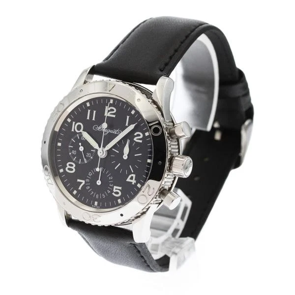 Breguet — Breguet Aeronaval Type XX 3800ST/92/9W6 39mm Black Dial Automatic Watch #C3180