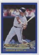 2018 Panini Donruss Retro 1984 Holo Blue George Brett #241 HOF 7xr