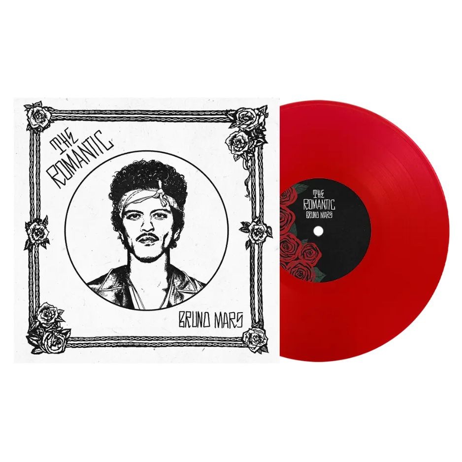 Bruno Mars The Romantic Colored Vinyl LP Red Exclusive Indie New Sealed