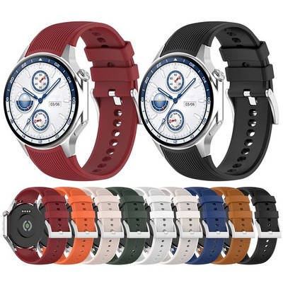 For Oppo Watch X/One Plus Watch2 Silicone Watch Band Waterproof Replacement Band