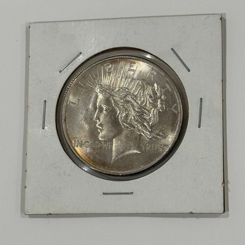 Vintage One Ounce  .999 Silver Round - Peace Dollar Design - BU