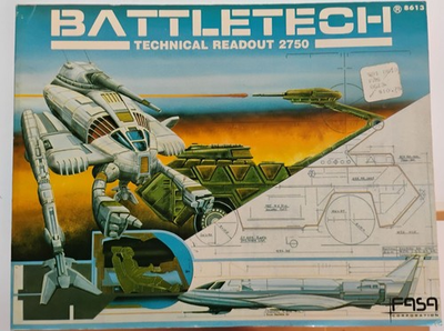 #ad #ad BattleTech Technical Readout 2750 1989 FASA Sourcebook – Star League $26.99