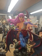 HMO Morrigan Aensland Statue Collectible Figure Resin Model 