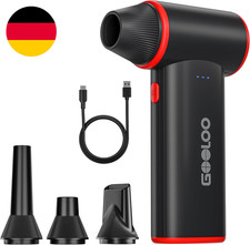 GOOLOO F3 Elektrisches Staubgebläse Druckluftspray – 150000 U/Min Wiederaufladba