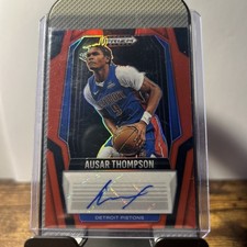 Ausar Thompson 2024-25 Panini Prizm Black - Signatures, #SIG-ASR /99