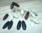 Vtg Barbie KEN ALAN 70s 80s Doll SHOE Lot Pairs & Singles Sneakers Loafers #32