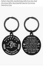Father's Day Gifts, Dad Birthday Gifts from Son, Dad Christmas Gifts, Key Chain