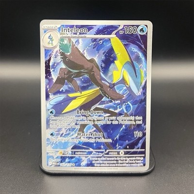 Inteleon Illustration Rare Holo Pokémon TCG ME01 Mega Evolution 142/132 NM/M