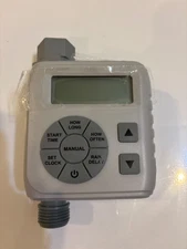Sprinkler Timer, Programmable Irrigation Water Timer for Garden Hose, Solar/Batt