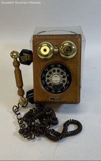 The County Line HL4125 Vintage Style Wall Mount Telephone