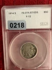 1914/3 Buffalo Nickel Phila Business ref#218