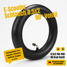 E-Scooter Schlauch 8.5x2 (50/75-6.1) 90° Ven...