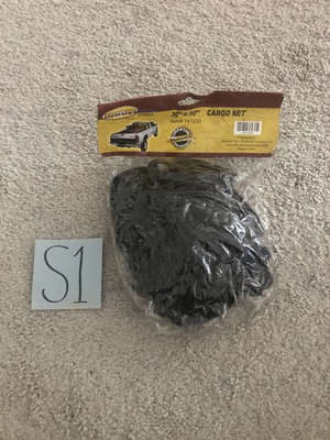 #ad Northern Industrial Tools Rear Trunk Truck Bed Freight Cargo Net 30X50 Black $17.47