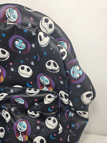 Disney The Nightmare Before Christmas Jack Skellington Sally 15" Backpack - Picture 5 of 15