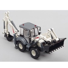 Retroexcavadora Excavadora Cargador Frontal Juguete Diecast Equipo de Construcción Modelo Camión