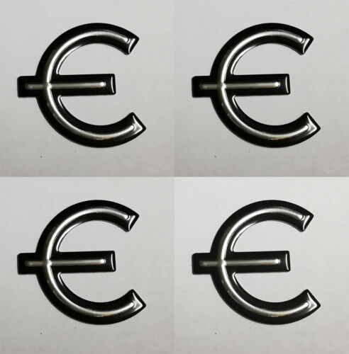 Pièces de guitare 4 pièces pour guitare Epiphone pickguard logo E auto-adhérence, aluminium - Photo 1/3