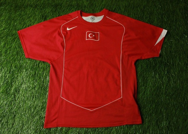 TURKEY NATIONAL TEAM 2004/2006 FOOTBALL SHIRT JERSEY HOME NIKE ORIGINAL SIZE M | eBay